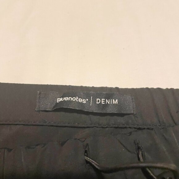 Bluenotes Denim Parachute Skirt Black Nylon Womens Size Small - Picture 5 of 16